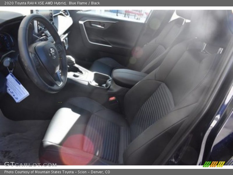 Blue Flame / Black 2020 Toyota RAV4 XSE AWD Hybrid