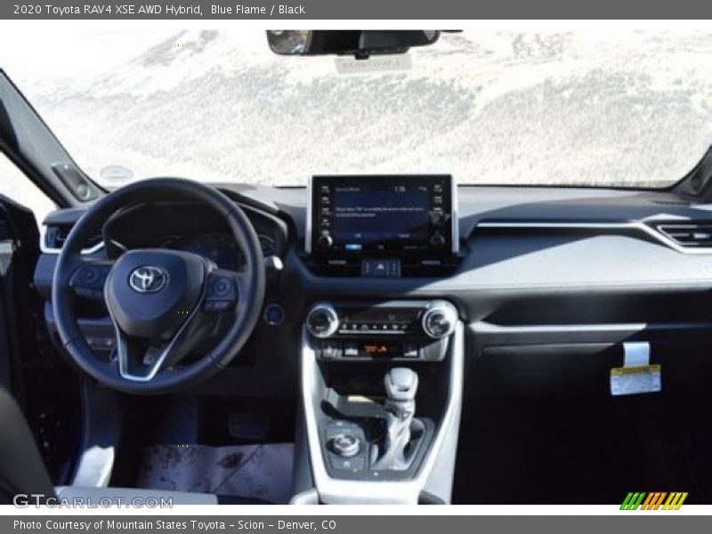 Blue Flame / Black 2020 Toyota RAV4 XSE AWD Hybrid