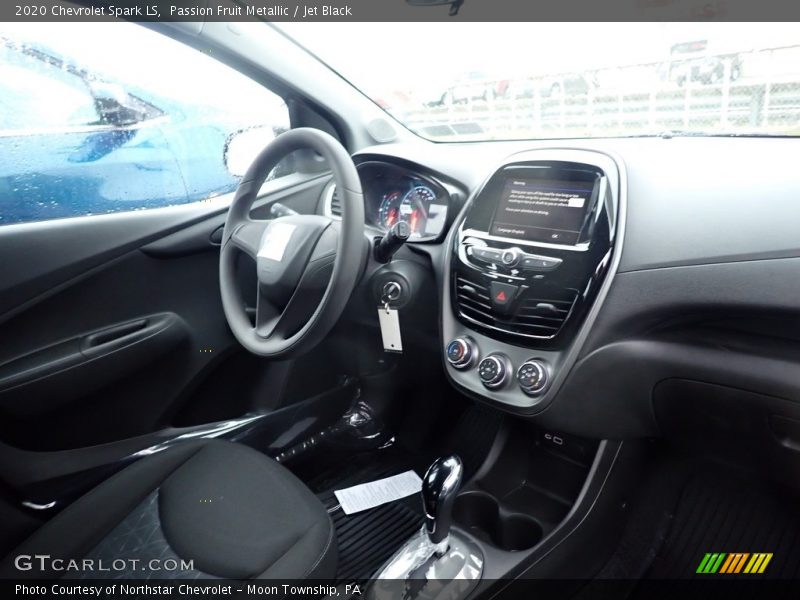Passion Fruit Metallic / Jet Black 2020 Chevrolet Spark LS