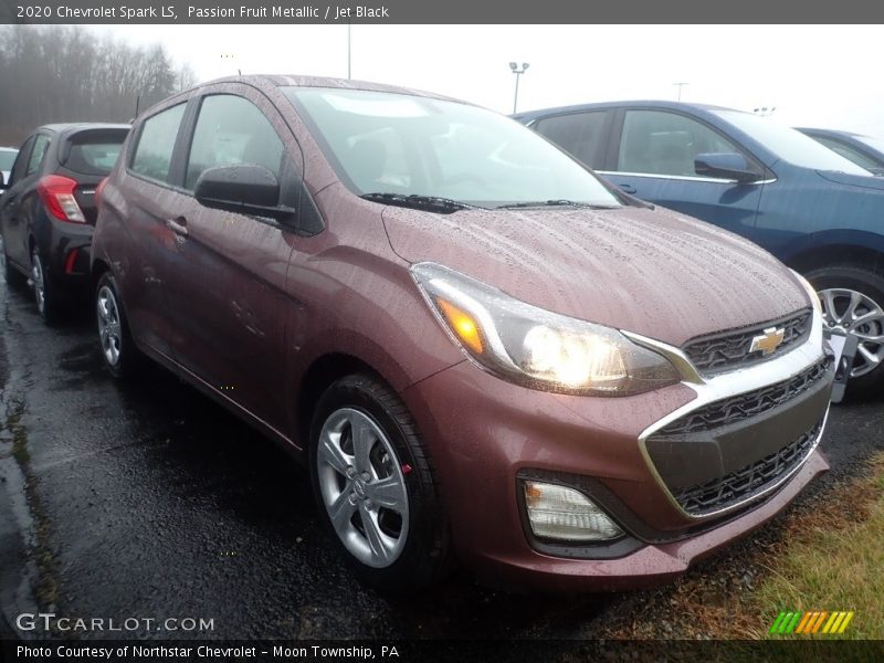 Passion Fruit Metallic / Jet Black 2020 Chevrolet Spark LS