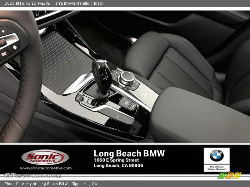 Terra Brown Metallic / Black 2020 BMW X3 sDrive30i