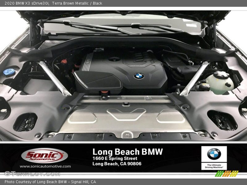 Terra Brown Metallic / Black 2020 BMW X3 sDrive30i