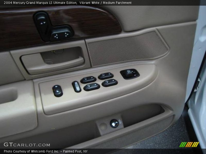 Vibrant White / Medium Parchment 2004 Mercury Grand Marquis LS Ultimate Edition