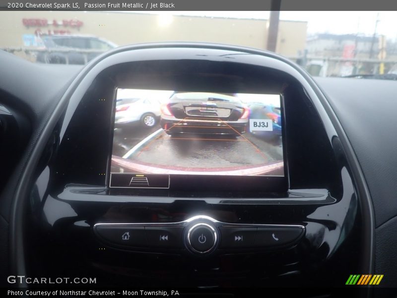 Passion Fruit Metallic / Jet Black 2020 Chevrolet Spark LS