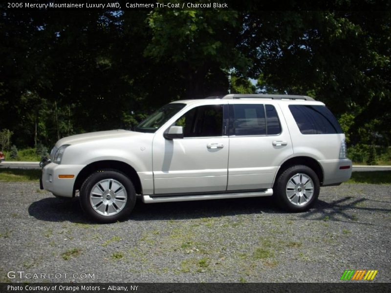 Cashmere Tri-Coat / Charcoal Black 2006 Mercury Mountaineer Luxury AWD