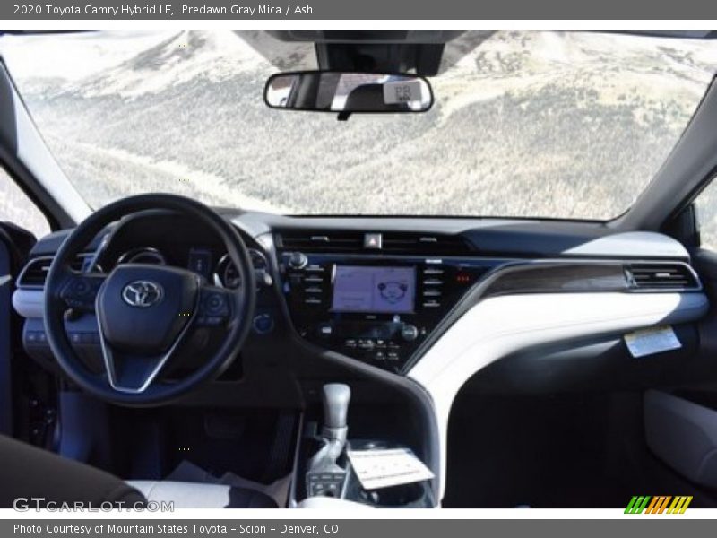 Predawn Gray Mica / Ash 2020 Toyota Camry Hybrid LE