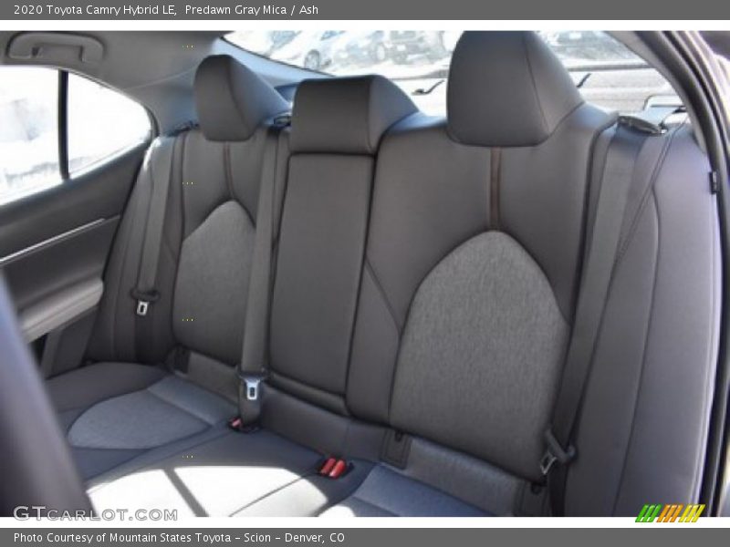 Predawn Gray Mica / Ash 2020 Toyota Camry Hybrid LE