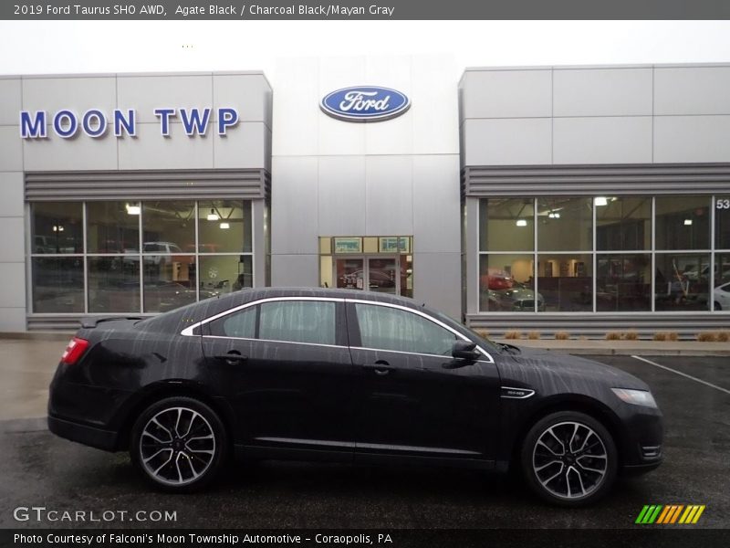 Agate Black / Charcoal Black/Mayan Gray 2019 Ford Taurus SHO AWD