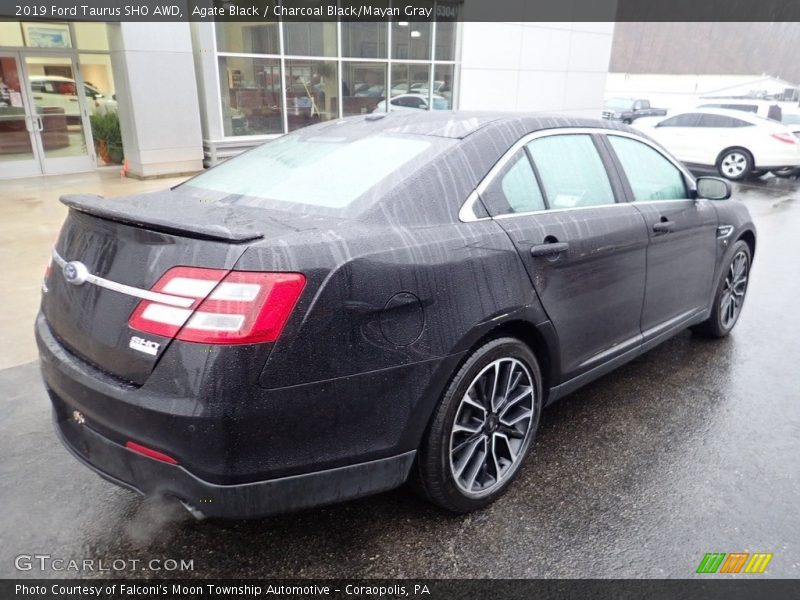 Agate Black / Charcoal Black/Mayan Gray 2019 Ford Taurus SHO AWD