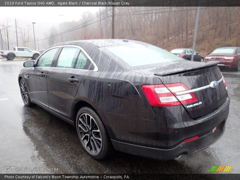 Agate Black / Charcoal Black/Mayan Gray 2019 Ford Taurus SHO AWD