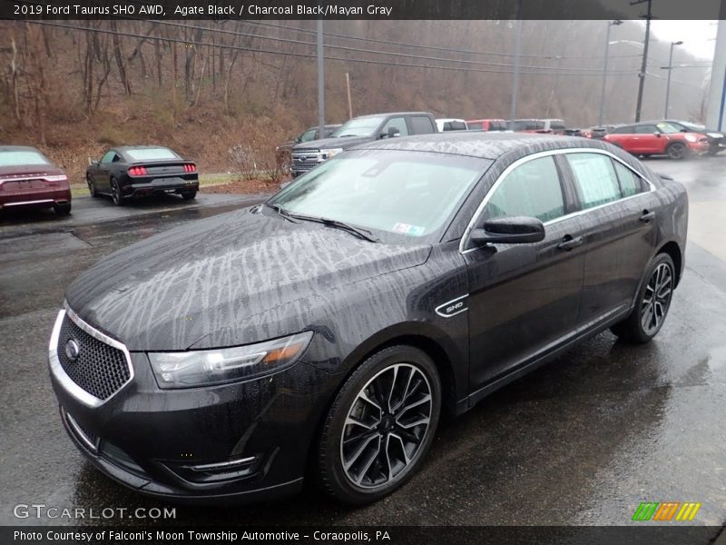 Agate Black / Charcoal Black/Mayan Gray 2019 Ford Taurus SHO AWD