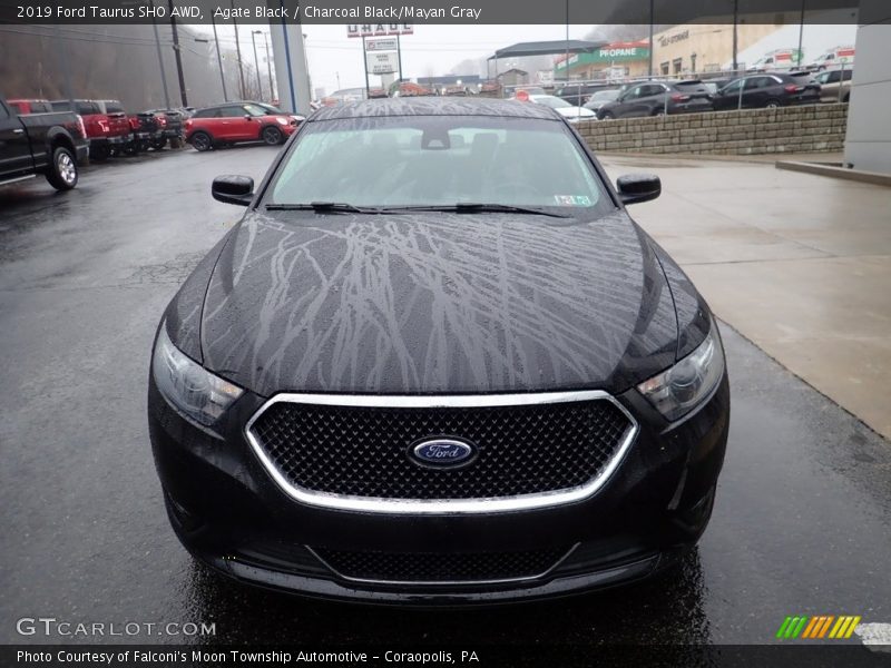 Agate Black / Charcoal Black/Mayan Gray 2019 Ford Taurus SHO AWD