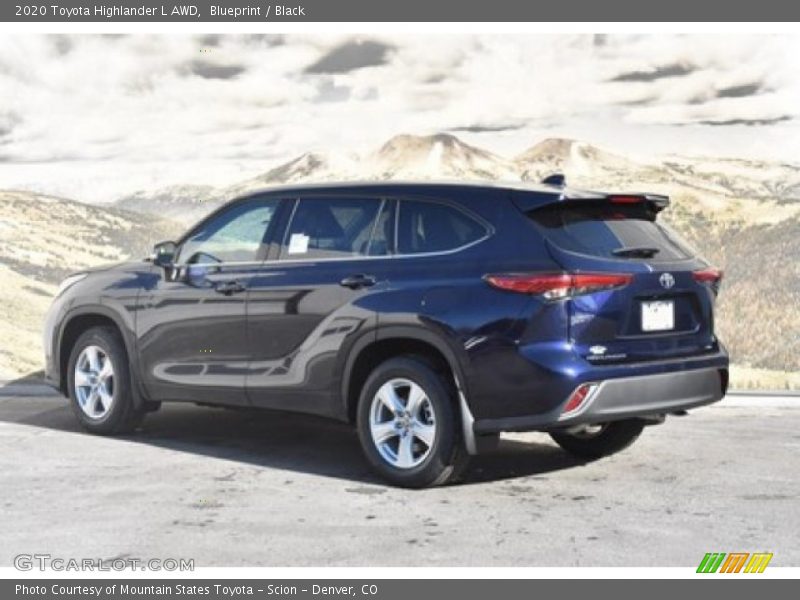 Blueprint / Black 2020 Toyota Highlander L AWD
