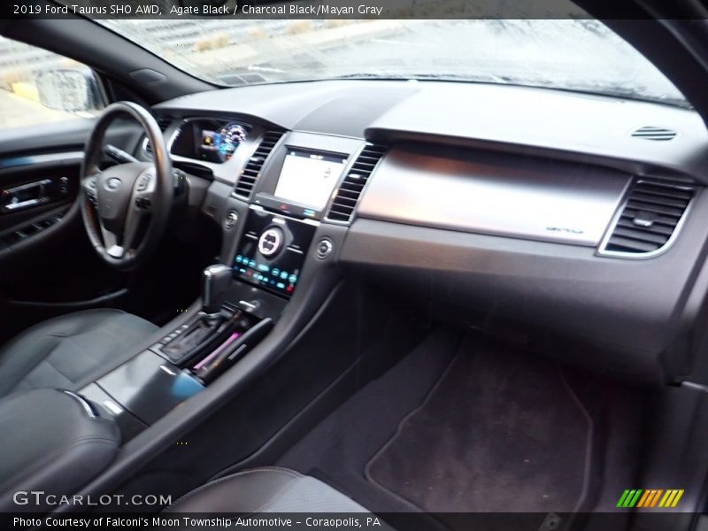 Agate Black / Charcoal Black/Mayan Gray 2019 Ford Taurus SHO AWD