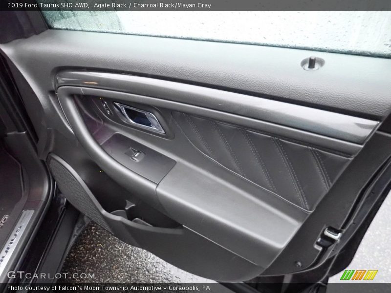 Agate Black / Charcoal Black/Mayan Gray 2019 Ford Taurus SHO AWD
