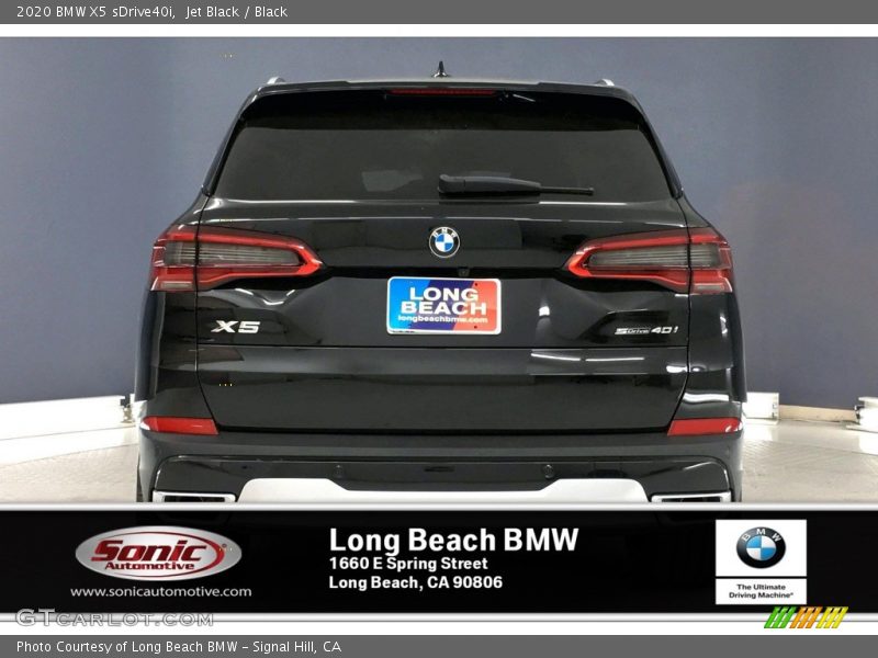 Jet Black / Black 2020 BMW X5 sDrive40i
