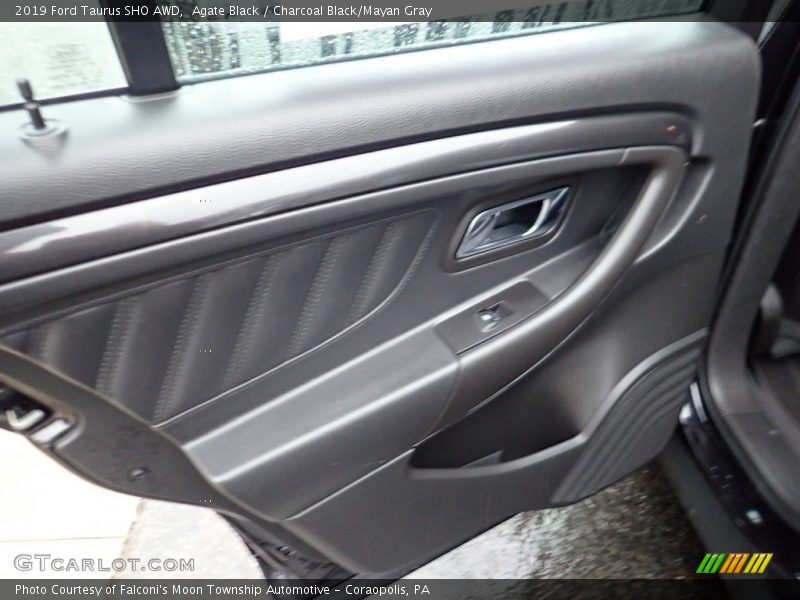 Agate Black / Charcoal Black/Mayan Gray 2019 Ford Taurus SHO AWD