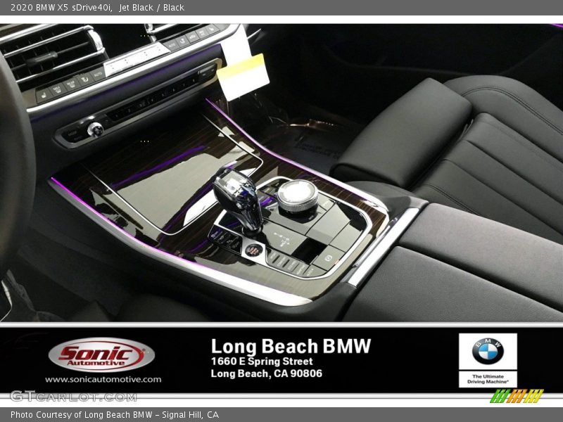 Jet Black / Black 2020 BMW X5 sDrive40i