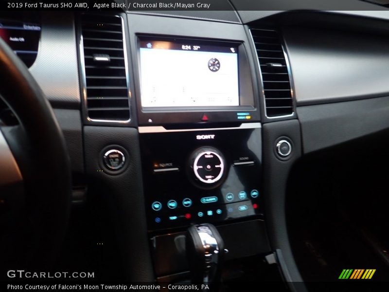 Agate Black / Charcoal Black/Mayan Gray 2019 Ford Taurus SHO AWD