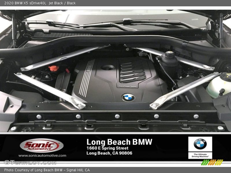 Jet Black / Black 2020 BMW X5 sDrive40i