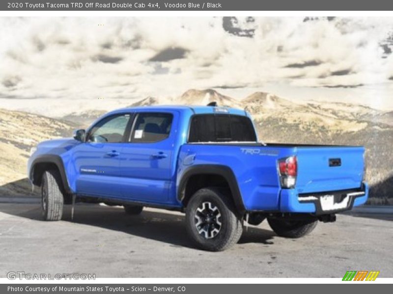 Voodoo Blue / Black 2020 Toyota Tacoma TRD Off Road Double Cab 4x4