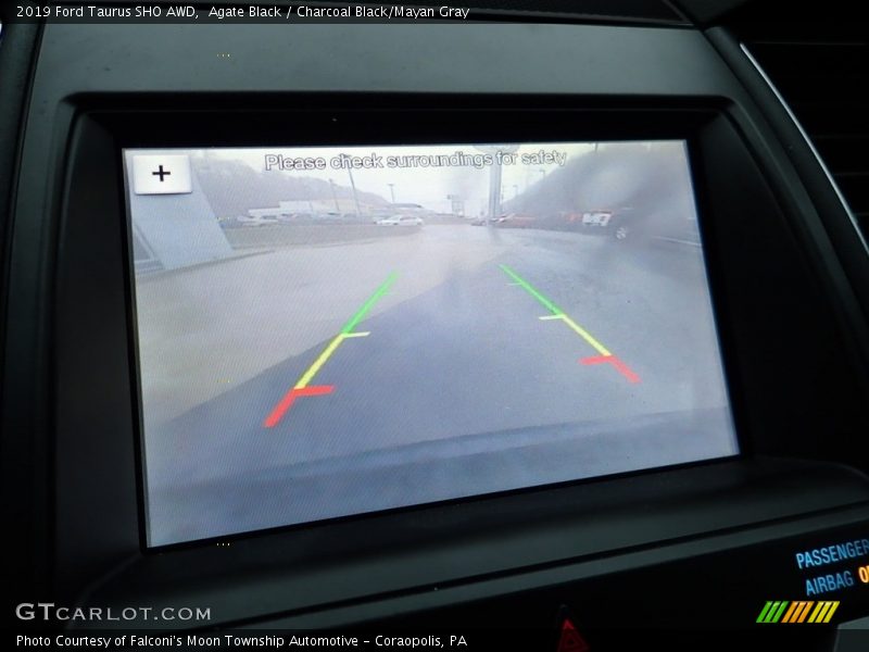 Agate Black / Charcoal Black/Mayan Gray 2019 Ford Taurus SHO AWD