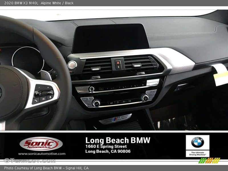 Alpine White / Black 2020 BMW X3 M40i