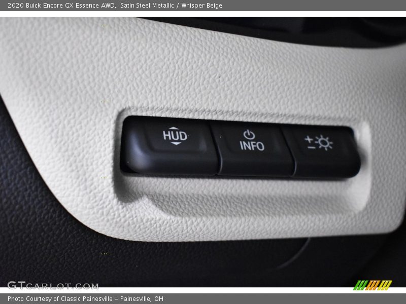 Satin Steel Metallic / Whisper Beige 2020 Buick Encore GX Essence AWD