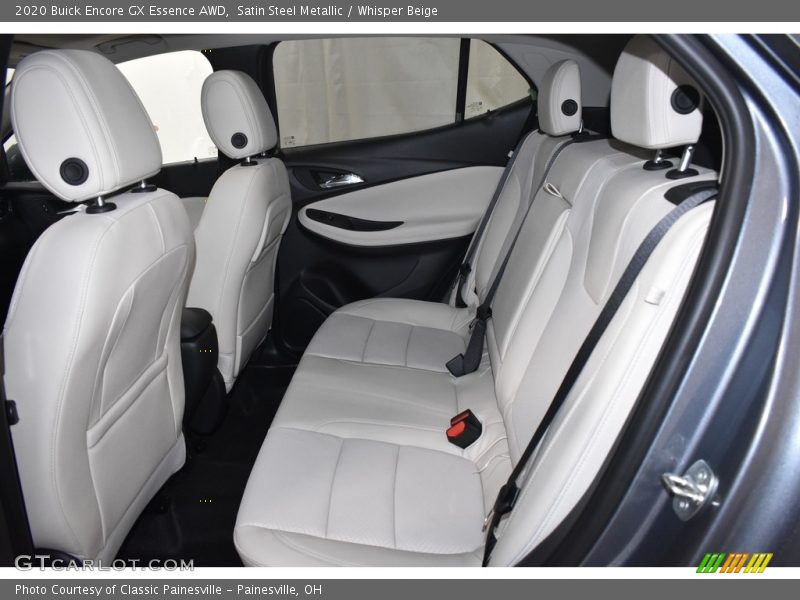 Satin Steel Metallic / Whisper Beige 2020 Buick Encore GX Essence AWD