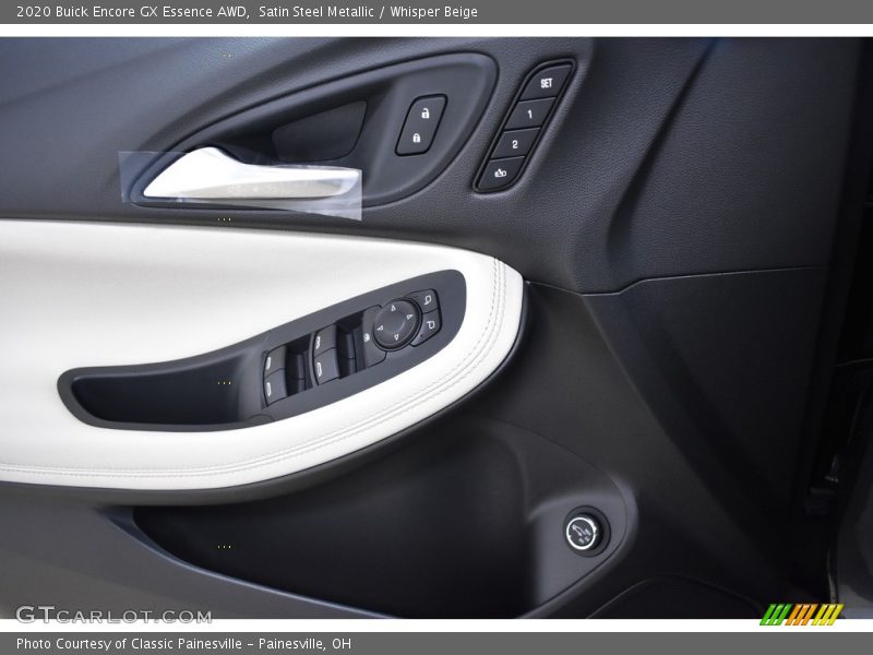 Satin Steel Metallic / Whisper Beige 2020 Buick Encore GX Essence AWD