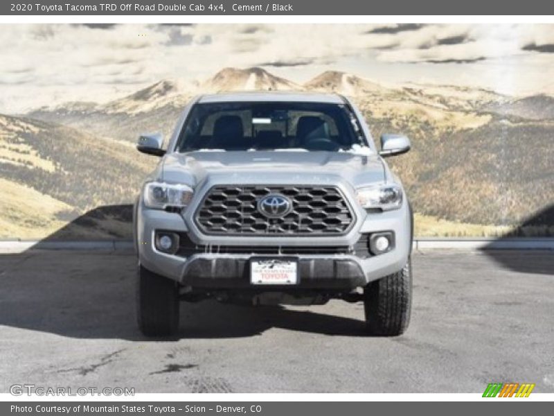 Cement / Black 2020 Toyota Tacoma TRD Off Road Double Cab 4x4