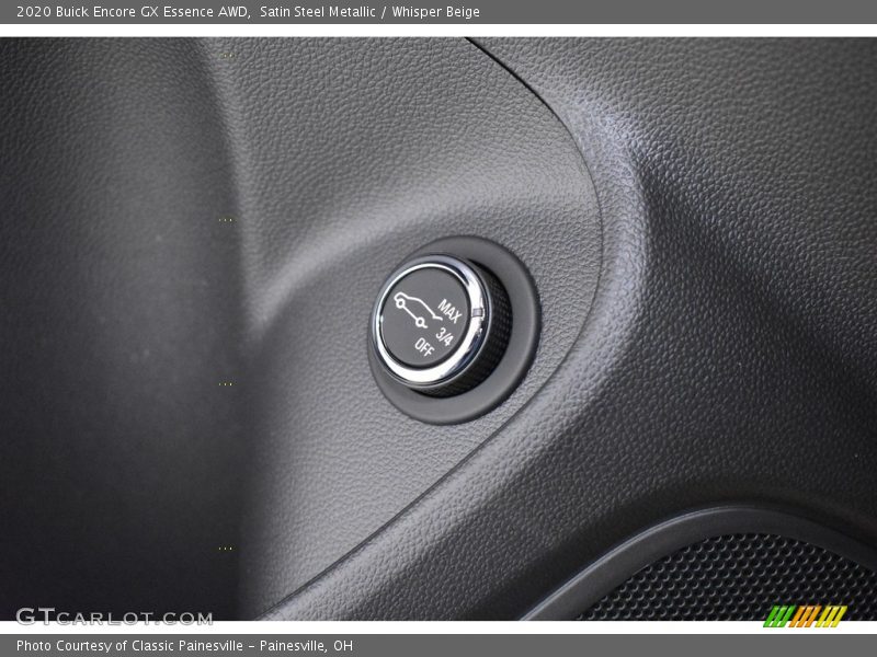 Satin Steel Metallic / Whisper Beige 2020 Buick Encore GX Essence AWD