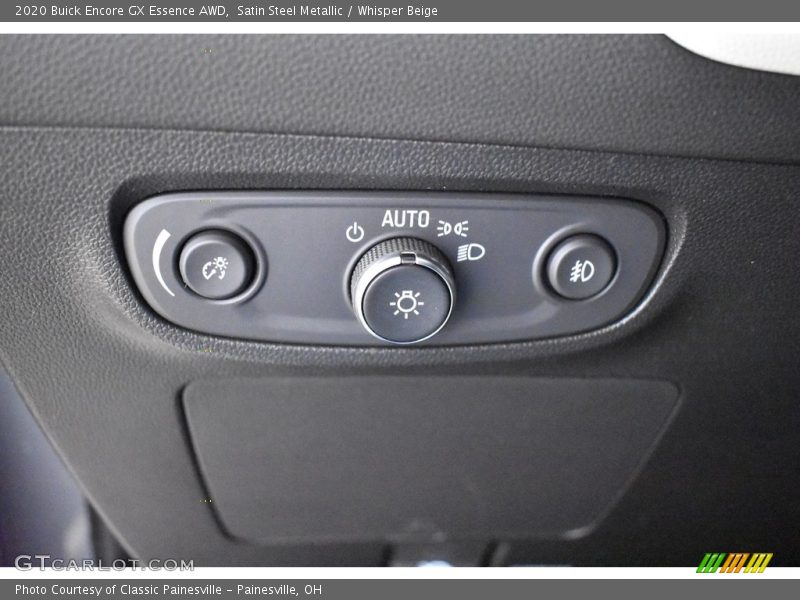 Satin Steel Metallic / Whisper Beige 2020 Buick Encore GX Essence AWD