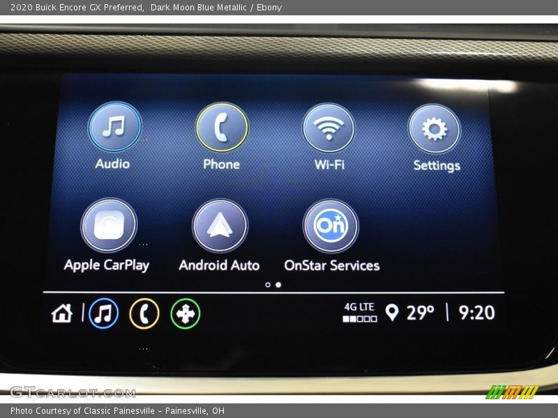 Dark Moon Blue Metallic / Ebony 2020 Buick Encore GX Preferred