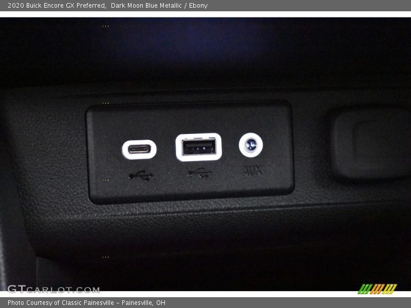Dark Moon Blue Metallic / Ebony 2020 Buick Encore GX Preferred