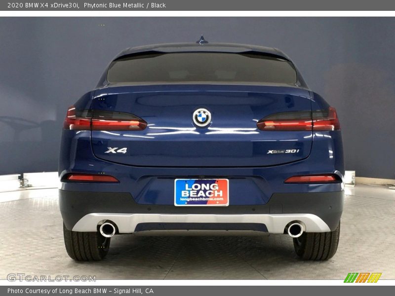 Phytonic Blue Metallic / Black 2020 BMW X4 xDrive30i