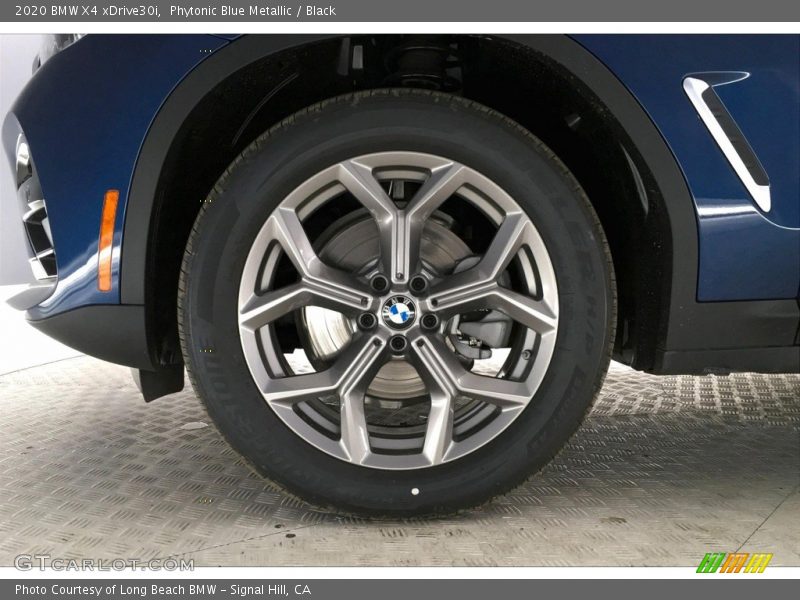 Phytonic Blue Metallic / Black 2020 BMW X4 xDrive30i