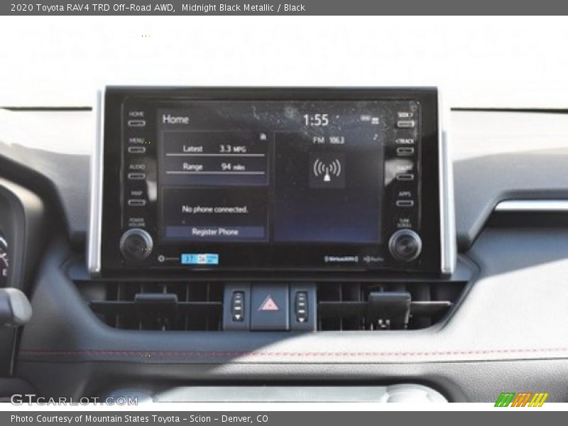 Midnight Black Metallic / Black 2020 Toyota RAV4 TRD Off-Road AWD