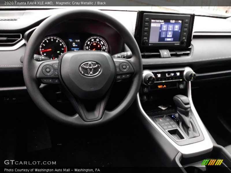 Magnetic Gray Metallic / Black 2020 Toyota RAV4 XLE AWD