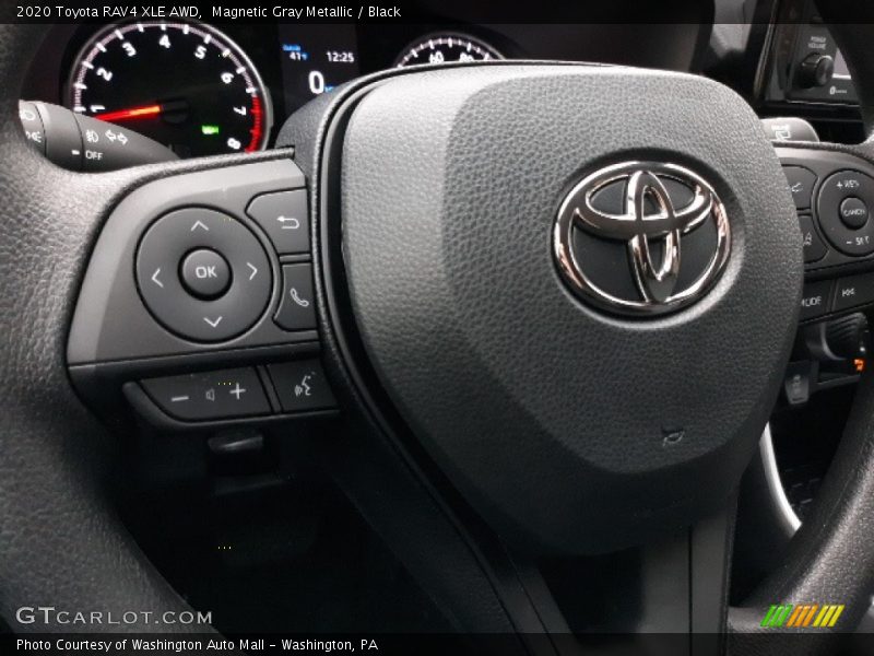 Magnetic Gray Metallic / Black 2020 Toyota RAV4 XLE AWD