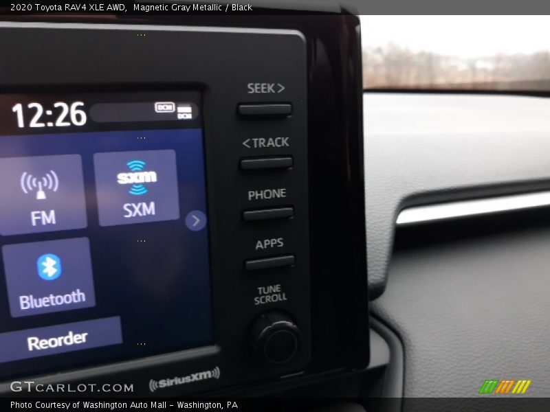 Magnetic Gray Metallic / Black 2020 Toyota RAV4 XLE AWD