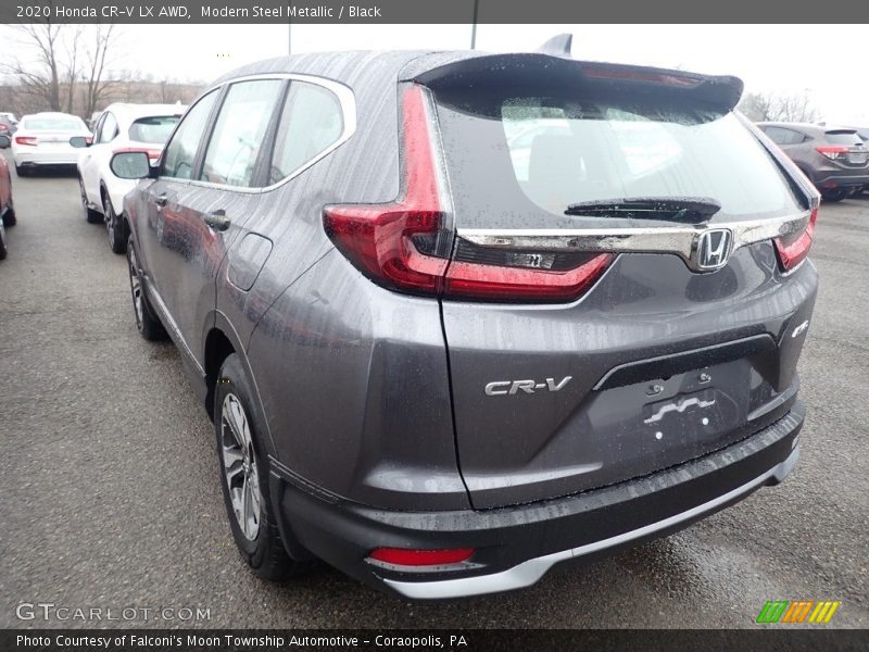 Modern Steel Metallic / Black 2020 Honda CR-V LX AWD