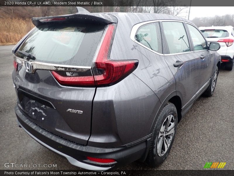 Modern Steel Metallic / Black 2020 Honda CR-V LX AWD