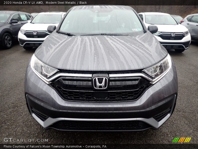 Modern Steel Metallic / Black 2020 Honda CR-V LX AWD
