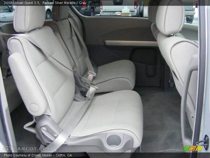 Radiant Silver Metallic / Gray 2008 Nissan Quest 3.5