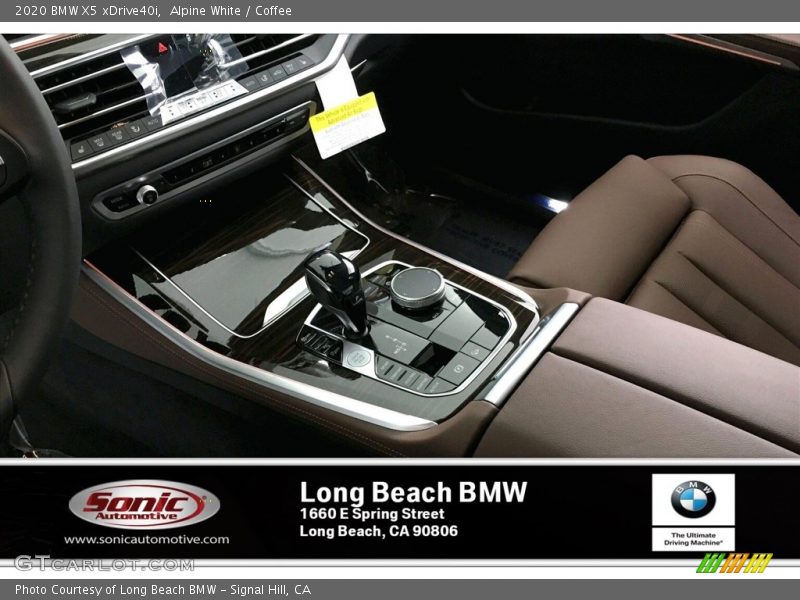 Alpine White / Coffee 2020 BMW X5 xDrive40i