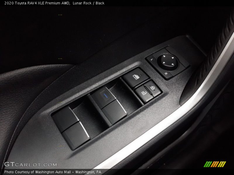 Lunar Rock / Black 2020 Toyota RAV4 XLE Premium AWD