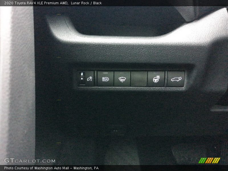 Lunar Rock / Black 2020 Toyota RAV4 XLE Premium AWD