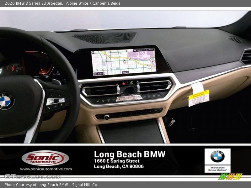 Alpine White / Canberra Beige 2020 BMW 3 Series 330i Sedan