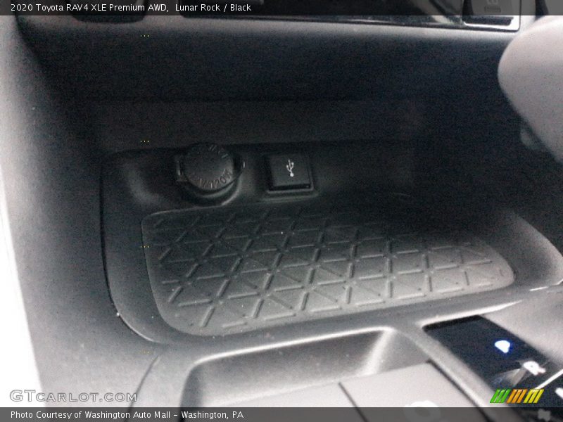 Lunar Rock / Black 2020 Toyota RAV4 XLE Premium AWD